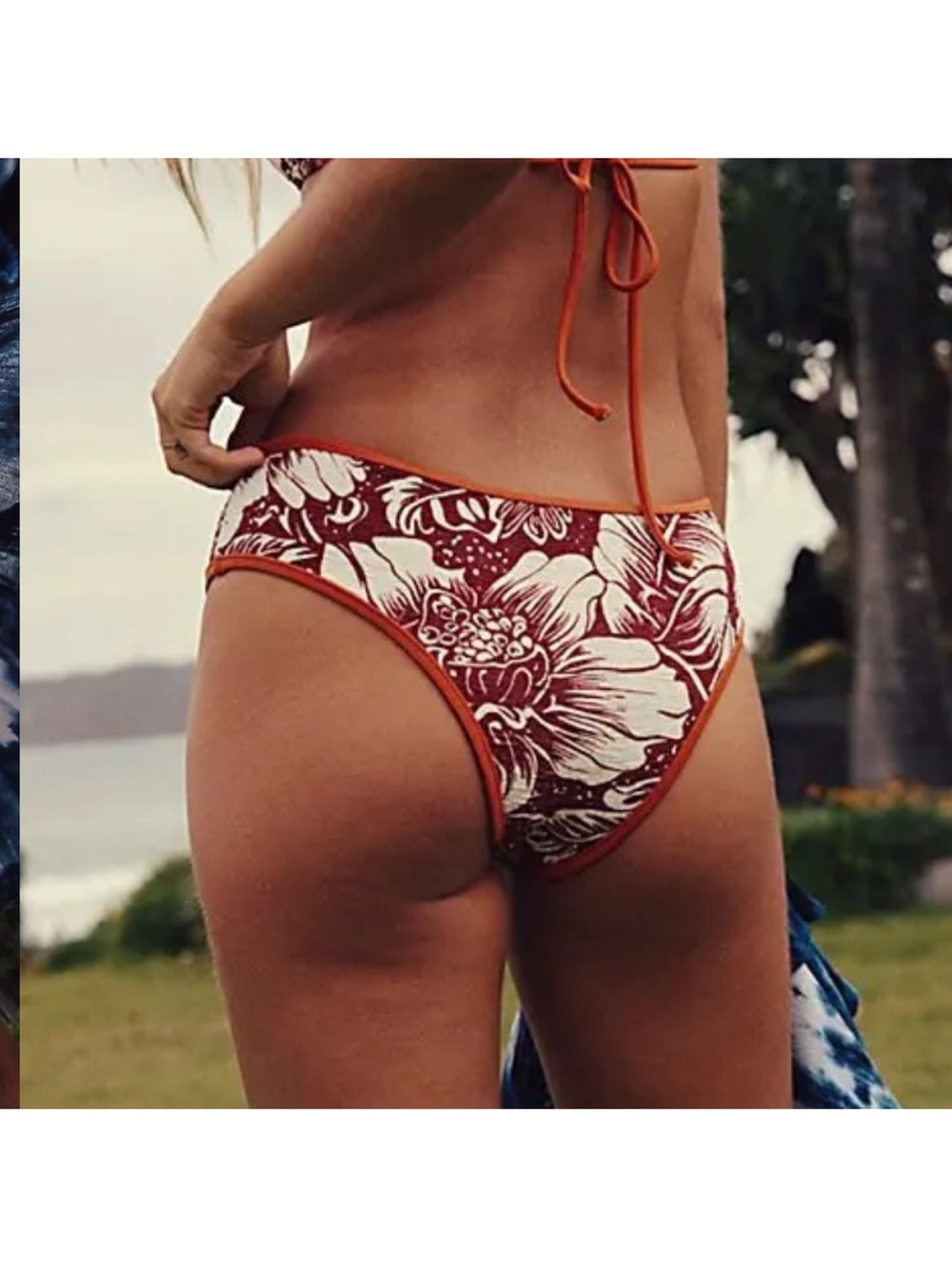 FREE PEOPLE free-est Frankie Printed Bikini Bottoms - Picture 2 of 9